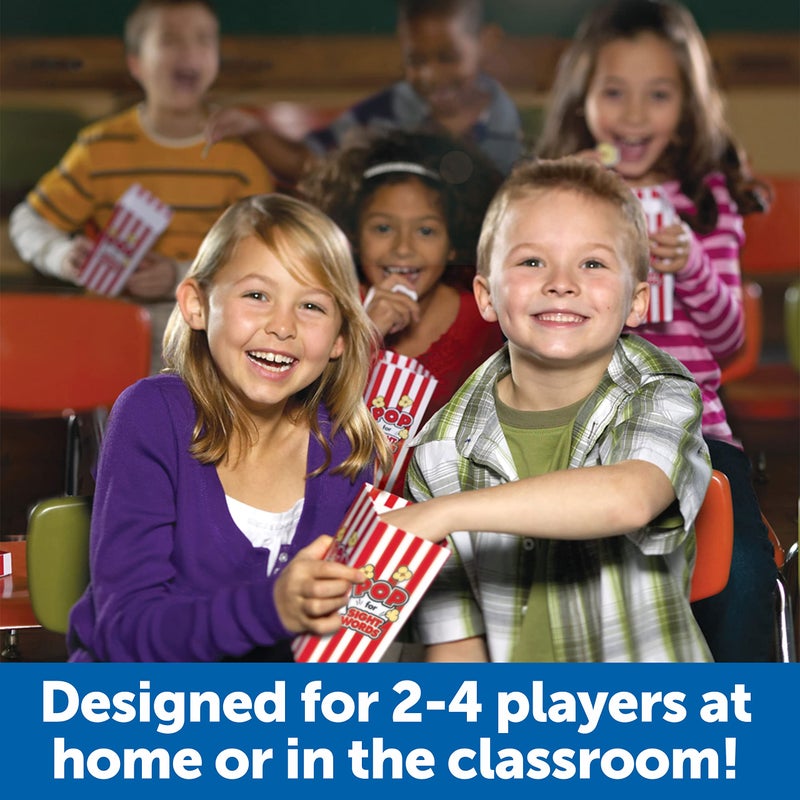 Learning Resources Learning Resources Pop For Sight Words Game,Vocabulary/Literacy Game, 92 Cards, Ages 5+ - Image 4