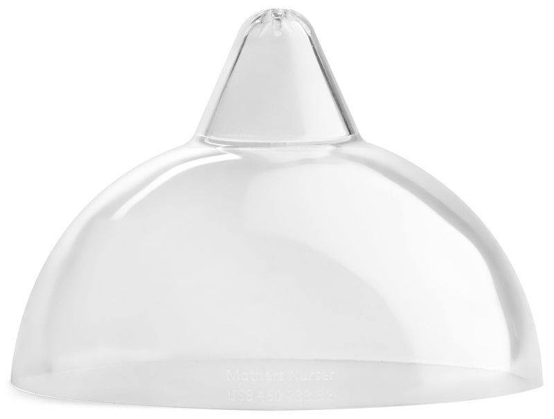 Mothers Nurser Nursing Shield Nipple Shield - Used for Breastfeeding Helps Mothers, with Sore Nipples Latch-on Issues Flat or Inverted Nipples - by Mothers Nurser Nursing ShieldÂ® - Image 1