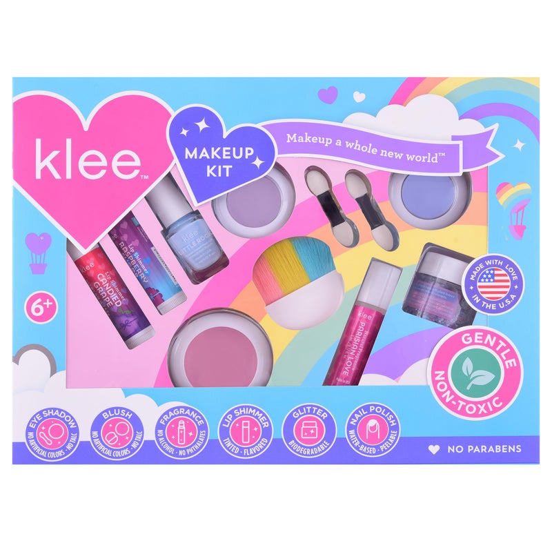 LunaStar Luna Star Klee Ultimate Makeup Kit. Gentle and Non-Toxic. Kid-Friendly. Made in USA. (Arc of Joy) - Image 1