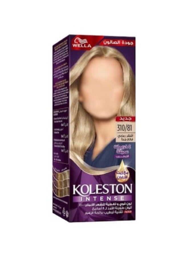 Hair Color 310/81 Extra Light Ash Blonde Light Ash Blonde