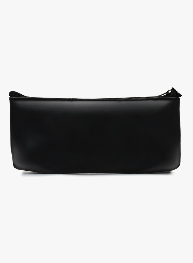 Bear Printed Pen Bag Black - Image 2