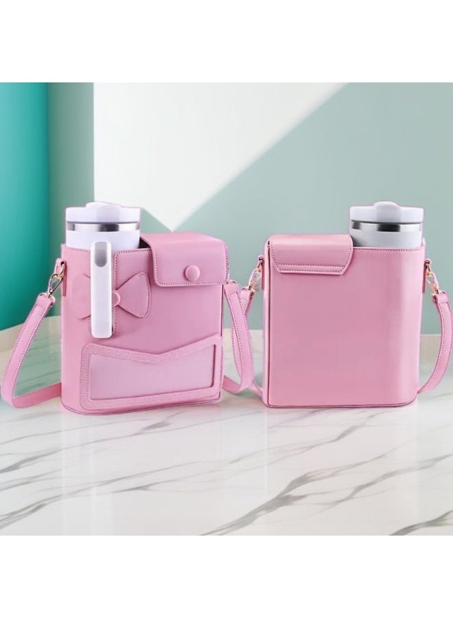 general Stanley Purse Cup Holder Bag- Outdoor Portable Crossbody Bag for Stanley Cup Tumbler Purse - Image 4