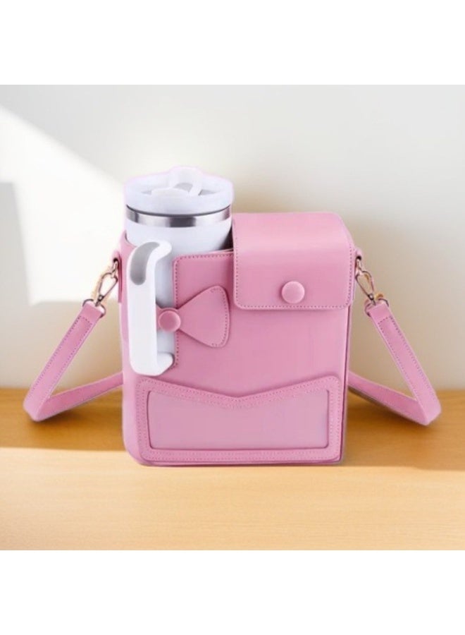 general Stanley Purse Cup Holder Bag- Outdoor Portable Crossbody Bag for Stanley Cup Tumbler Purse - Image 3