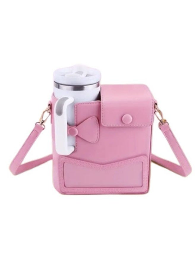 general Stanley Purse Cup Holder Bag- Outdoor Portable Crossbody Bag for Stanley Cup Tumbler Purse - Image 1