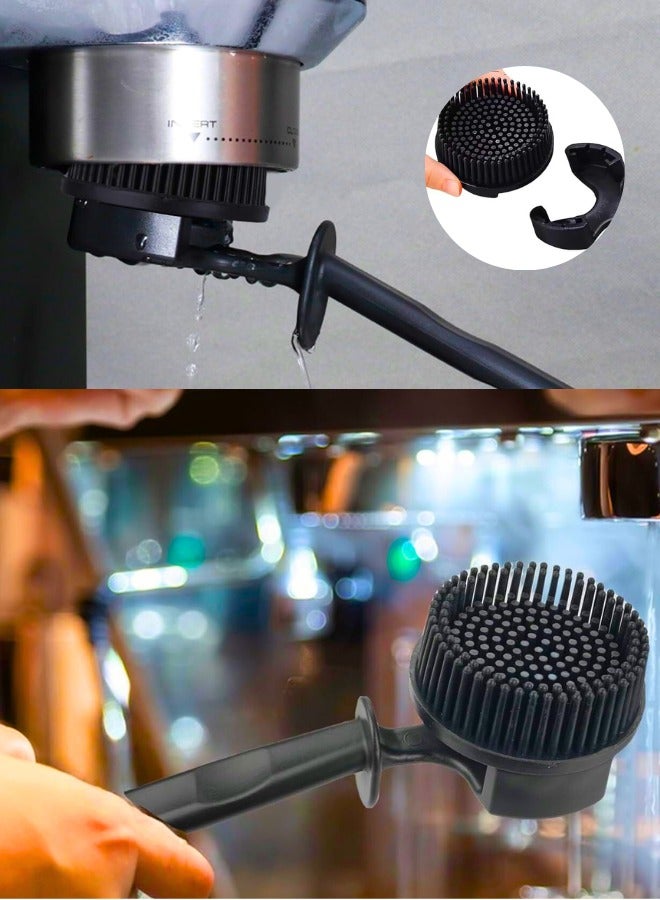 Chase Up 58MM Espresso Machine Cleaning Brush，Silicone Brush for Coffee Machine Group Head, Heat-Resistant and Corrosion-Resistant，360° Cleaning - Image 3