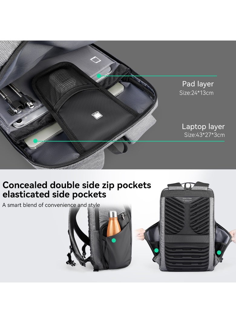 MARK RYDEN Mark Ryden 9142 Waterproof Backpack, USB Charging, 17inch Laptop, Large Capacity, FUTURE Series**  - Image 5