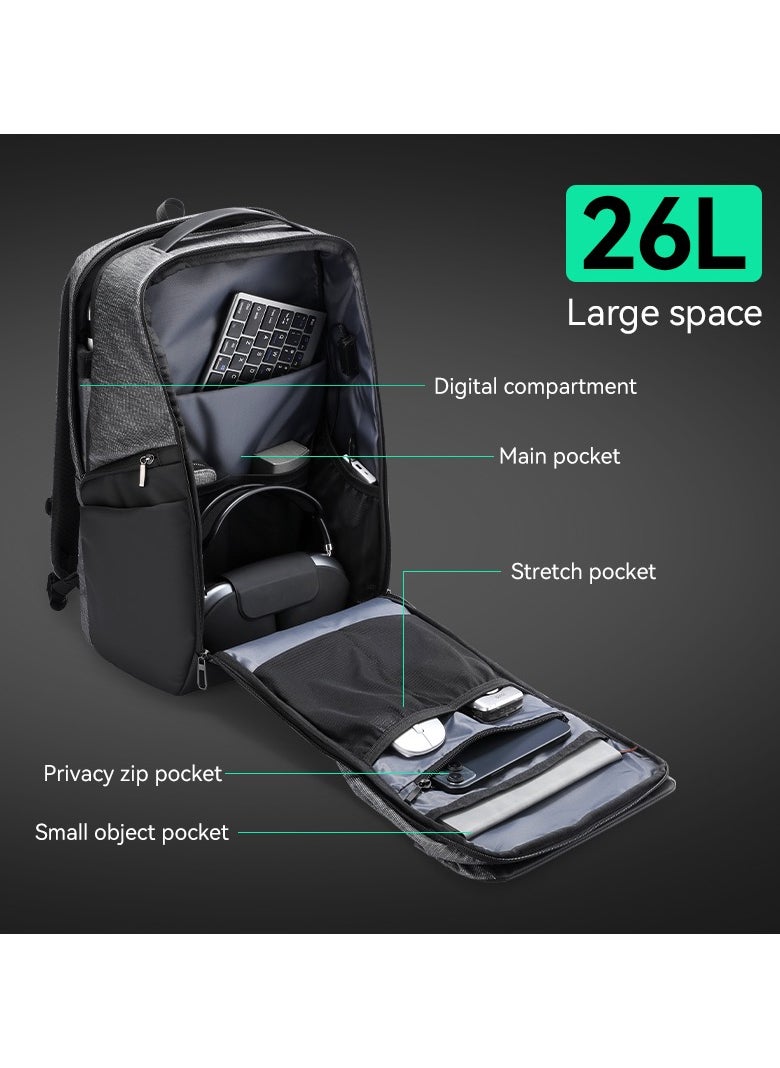 MARK RYDEN Mark Ryden 9142 Waterproof Backpack, USB Charging, 17inch Laptop, Large Capacity, FUTURE Series**  - Image 4