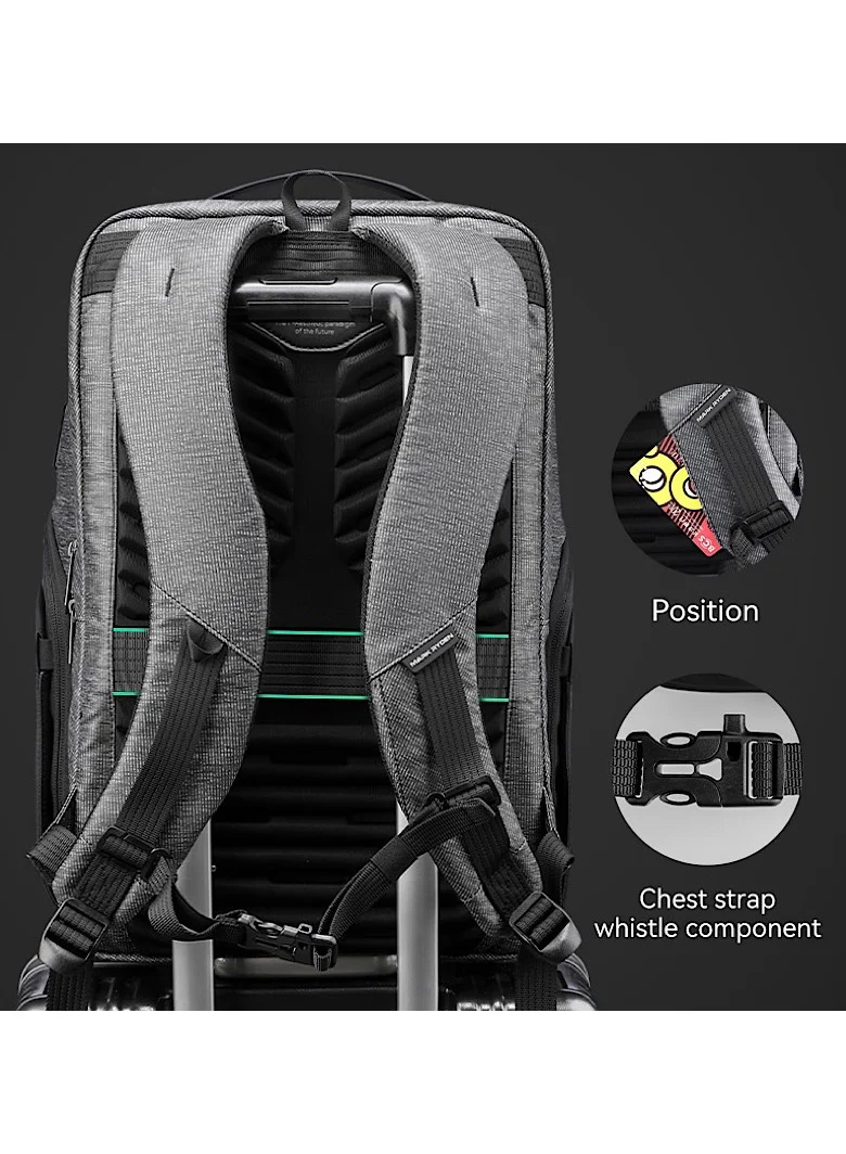 MARK RYDEN Mark Ryden 9142 Waterproof Backpack, USB Charging, 17inch Laptop, Large Capacity, FUTURE Series**