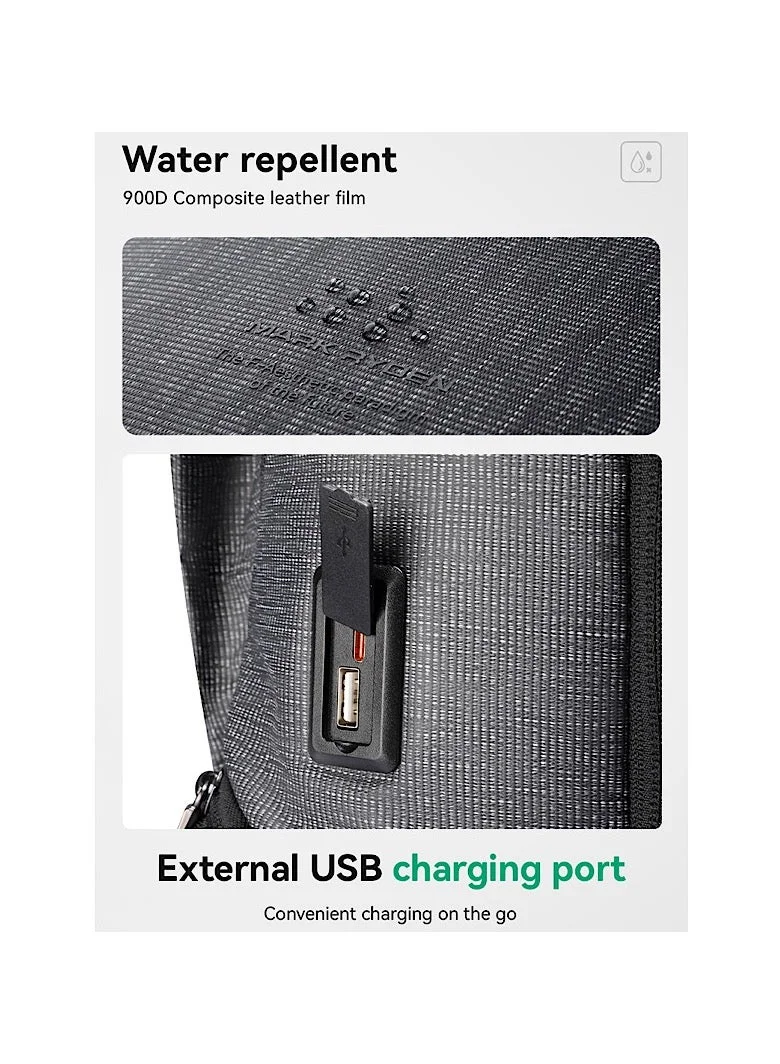 Mark Ryden  Mark Ryden 9142 Waterproof Backpack, USB Charging, 17inch Laptop, Large Capacity, FUTURE Series**  | Best Price UAE