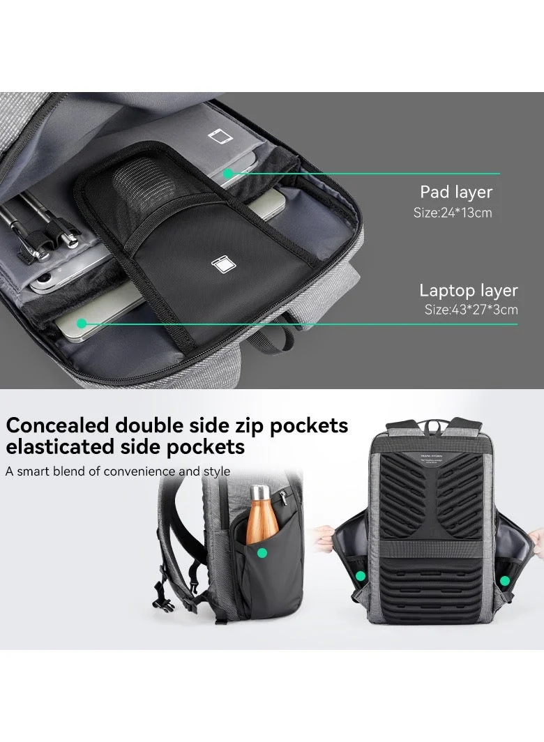 Mark Ryden  Mark Ryden 9142 Waterproof Backpack, USB Charging, 17inch Laptop, Large Capacity, FUTURE Series**  | Best Price UAE
