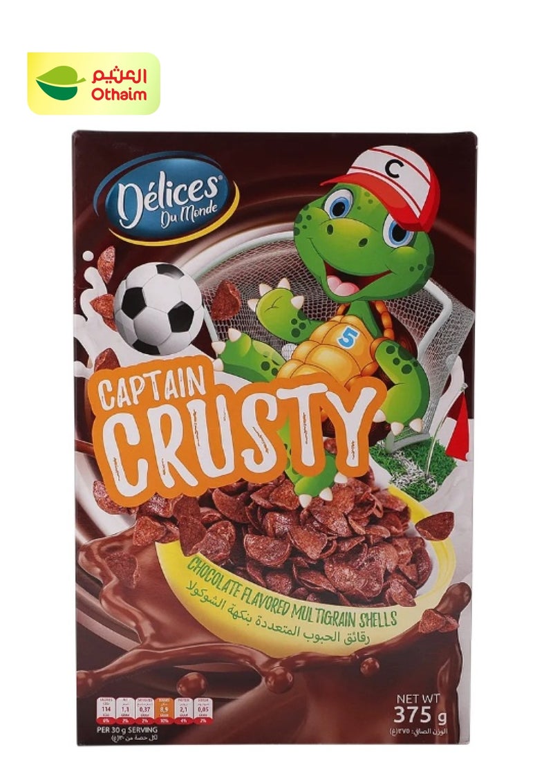 Delices - Delices Captain Crusty Multigrain Flakes ,Chocolate Flavor, 375g - Image 1