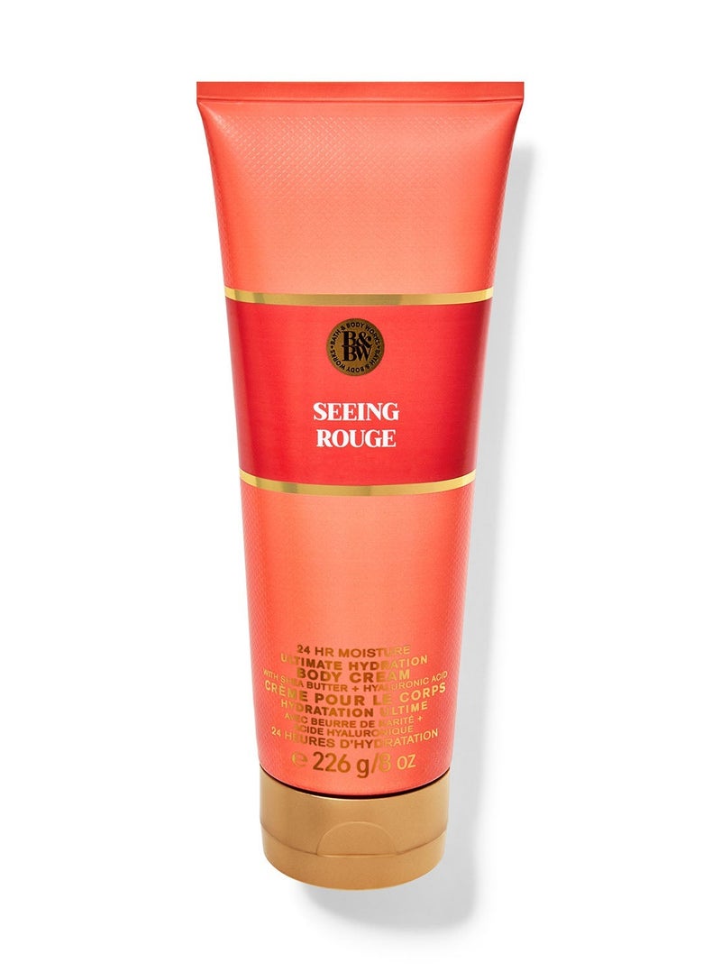 Bath & Body Works Seeing Rouge Ultimate Hydration Body Cream 
