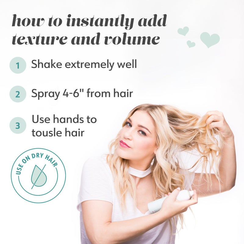 Drybar Triple Sec 3-in-1 Finishing Spray Blanc Scent - Full Size | Adds Texture, Amplifies and Refreshes Hair for Fuller Styles & Absorbs Light Oils, All Hair Types - Image 4