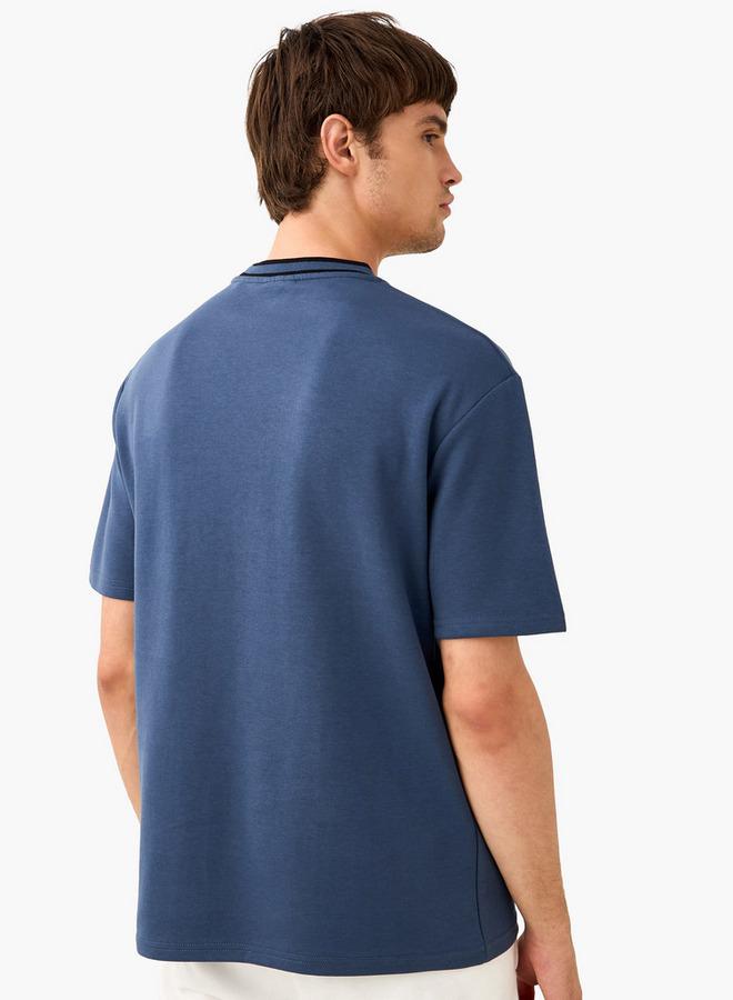 كابا تيشيرت كابا مطرز بشعار - Image 3