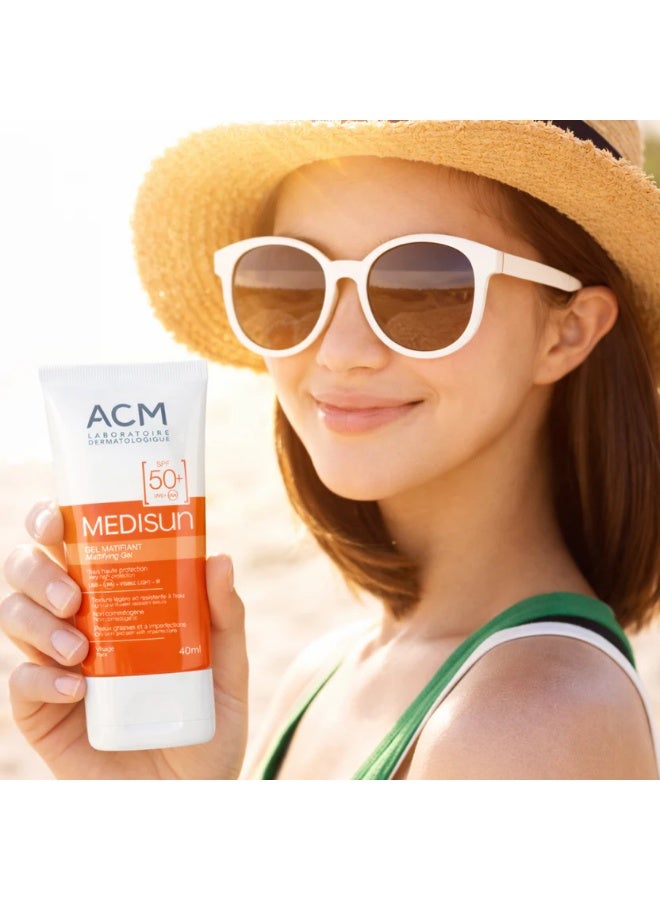 أيه سي أم جل واقي من الشمس ميديسون بمعامل حماية من الشمس SPF50+، 40 ملليلتر - Image 4