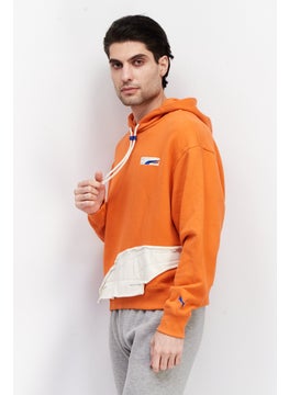 PUMA Men Sportswear Fit Long  Sleeves Hoodie, Orange  - Image 4