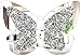 XIHACTY Butterfly Shaped Mirror for Home DÃƒÂ©cor, Crystal Crushed Diamond Silver Mirror,10Ã¢â‚¬â„¢Ã¢â‚¬â„¢X15Ã¢â‚¬Â - Image 2