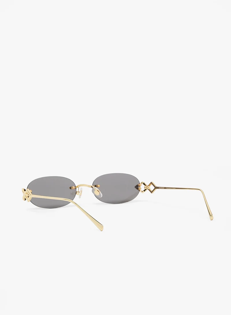 كارين وازن Cleo Rimless Sunglasses