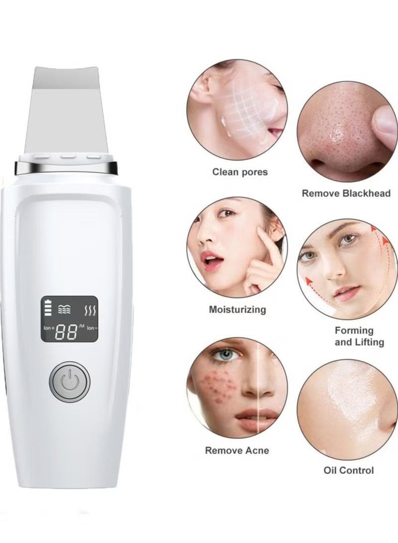 Dougez Electric Face Cleaner Blackhead Acne Remover LCD Facial Skin Care Tool - Image 1