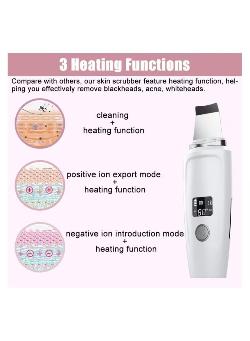 Dougez Electric Face Cleaner Blackhead Acne Remover LCD Facial Skin Care Tool - Image 5