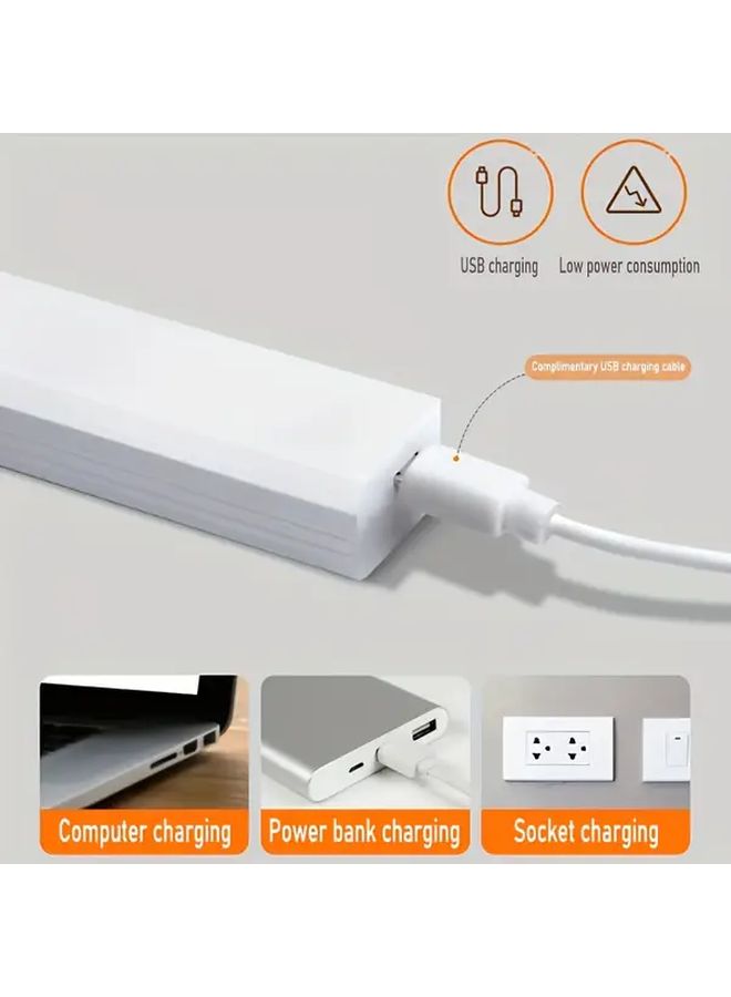 مصباح ليلي قابل لإعادة الشحن عبر USB يعمل بحساس الحركة، 3.94 بوصة، ضوء دافئ، مثبت على الحائط - Image 3