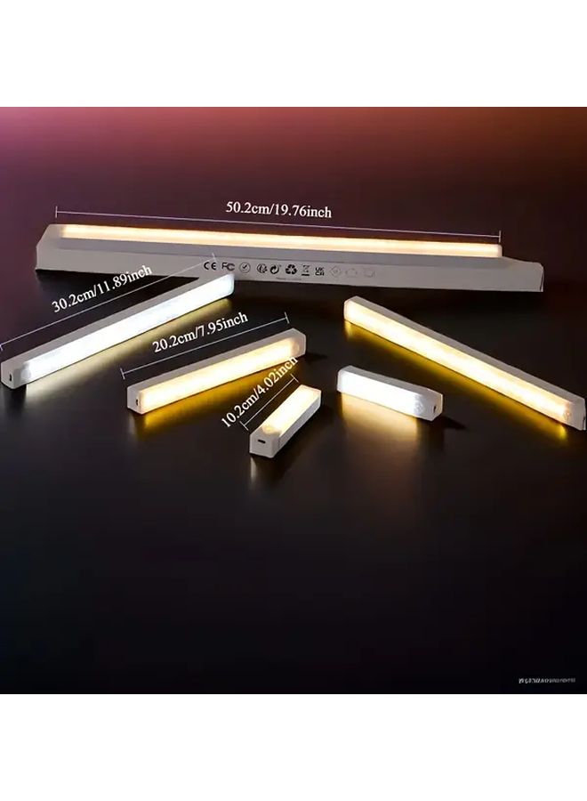 مصباح ليلي قابل لإعادة الشحن عبر USB يعمل بحساس الحركة، 3.94 بوصة، ضوء دافئ، مثبت على الحائط - Image 2