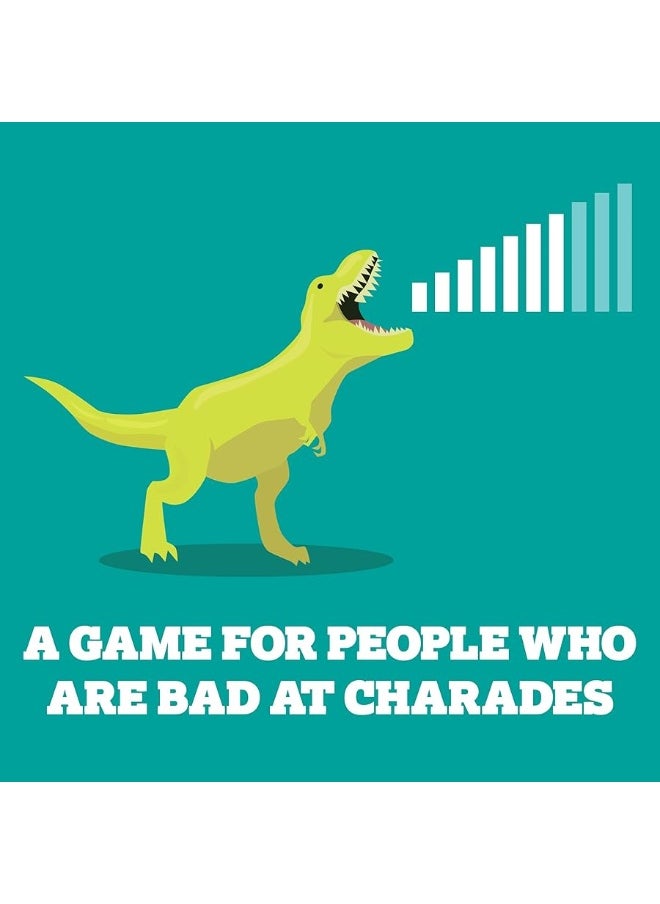 Exploding Kittens LLC On a Scale of One to T-Rex by Exploding Kittens: A Card Game for People Who Are Bad at Charades - Family - Card Games for Adults, Teens & Kids  - Image 4