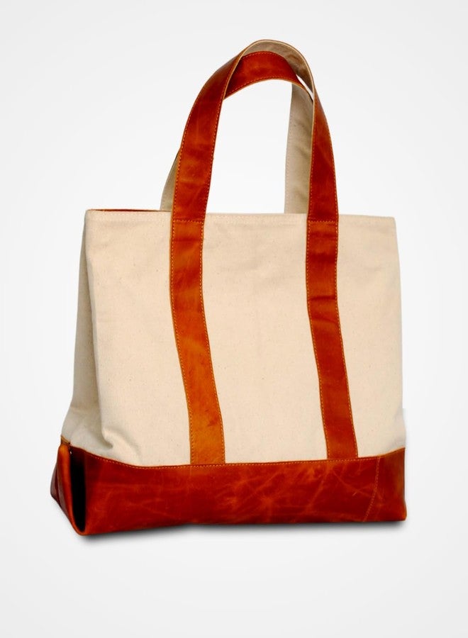 STRUTT EMMA - EcoLuxe Traveller Tote| Leather Tote bag for women | College | Office | Travel | Daily Use Large Travel Tote | Travel bag Large shoulder bag | large shoulder handbag - Image 3