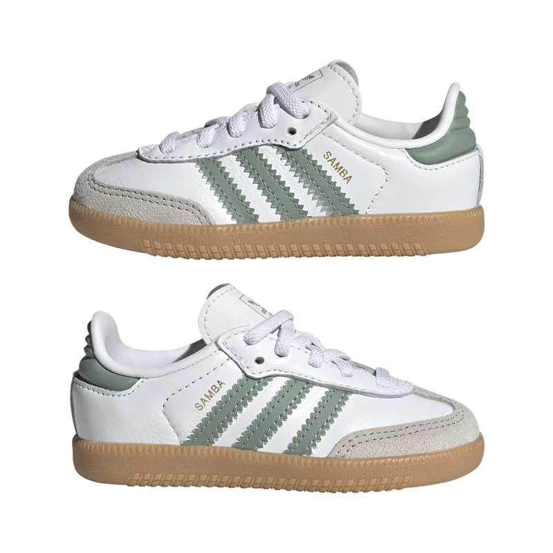 اديداس اوريجينالز adidas SAMBA OG EL I White Originals Unisex Shoes