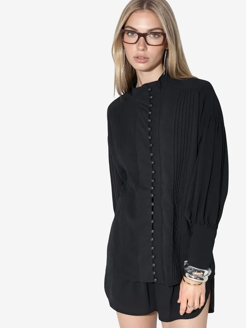 جينيفر Belted Short Playsuit