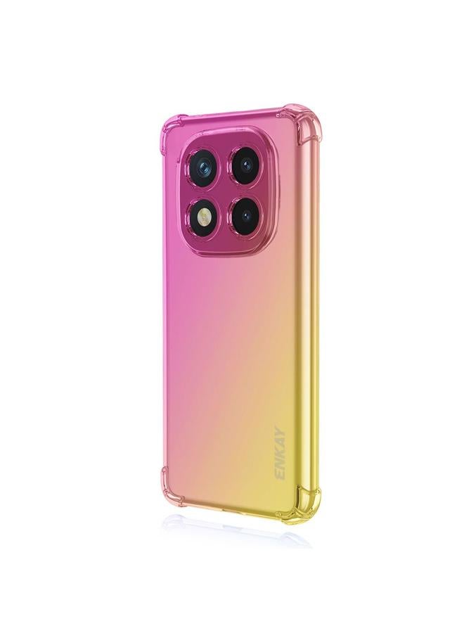 The Bros Case For Redmi Note 14 Pro+ 5G Hat-Prince Gradient Airbag TPU Phone Case