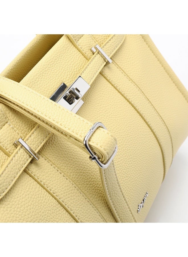 DejaVu OYE-DJTX-007 Classic Satchel Hand Bag - Image 5