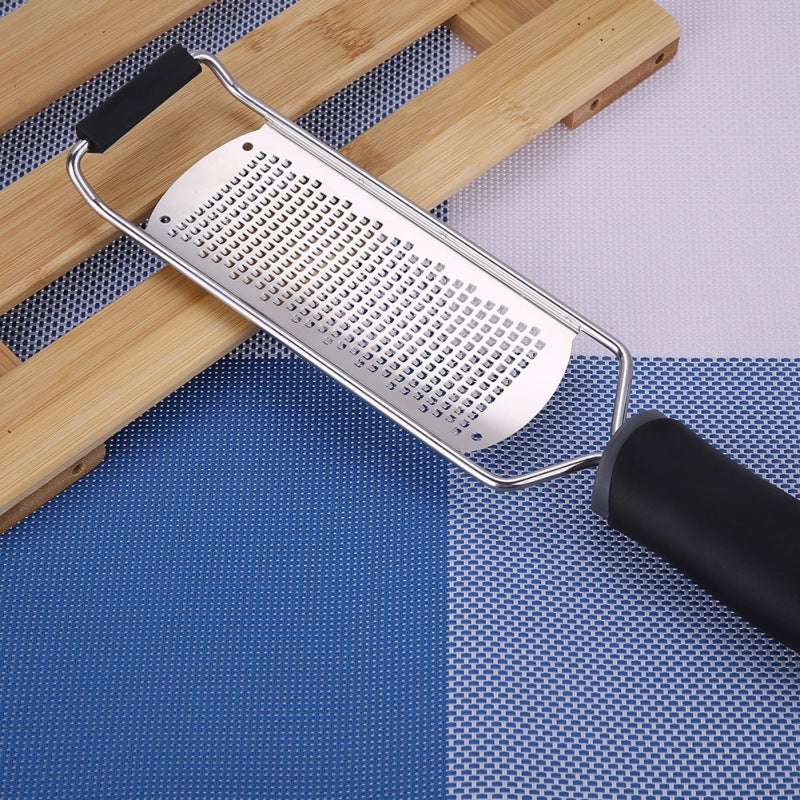 Lemon Zester: Food Grade Stainless Steel Blade, Comfortable Grip Handle - Anti-dust Plastic Cover, Corrosion Resistant, Easy To Clean Cheese Grater for Home Kitchen Cooking & Baking - Image 3