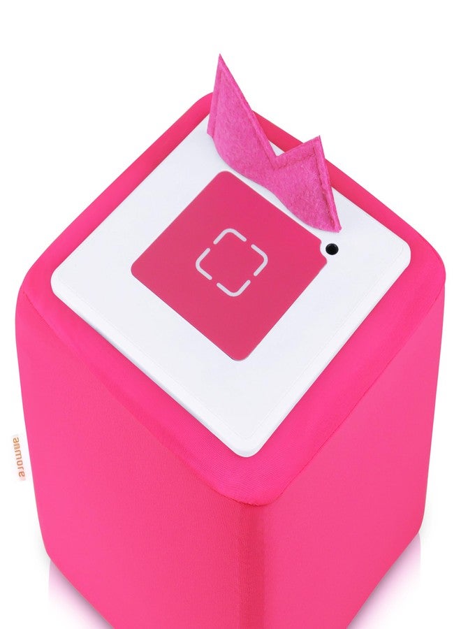 Annmore Cover for Toniebox, with Felt Cushion for Tonies Ears, Dustproof, Pink - Image 2