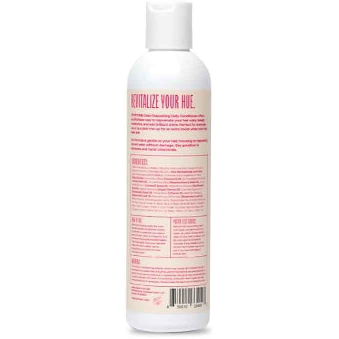 OVERTONE DAILY COLOR DEPOSITING CONDITIONER: 8OZ TEMPORARY COLORING CONDITIONER W/SHEA BUTTER & COCONUT OIL, REFRESH COLOR & PREVENT FADING, VEGAN & CRUELTY-FREE, EXTREME MAGENTA IS MAGENTA MAJESTY - Image 3