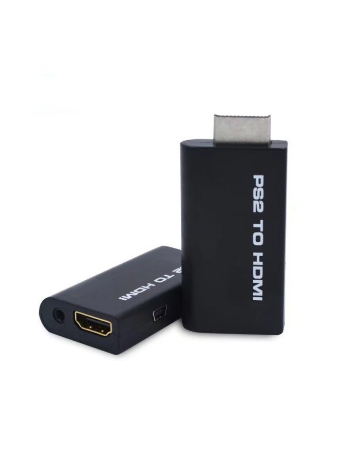 Generic High-definition Ps2 To Hdmi Converter Ps1 To Hdmi Game Console Tv Video Transmission Digital Computer Accessories-Color:Boxed  - Image 2