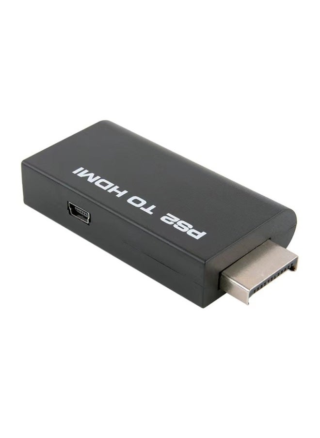 Generic High-definition Ps2 To Hdmi Converter Ps1 To Hdmi Game Console Tv Video Transmission Digital Computer Accessories-Color:Boxed  - Image 1