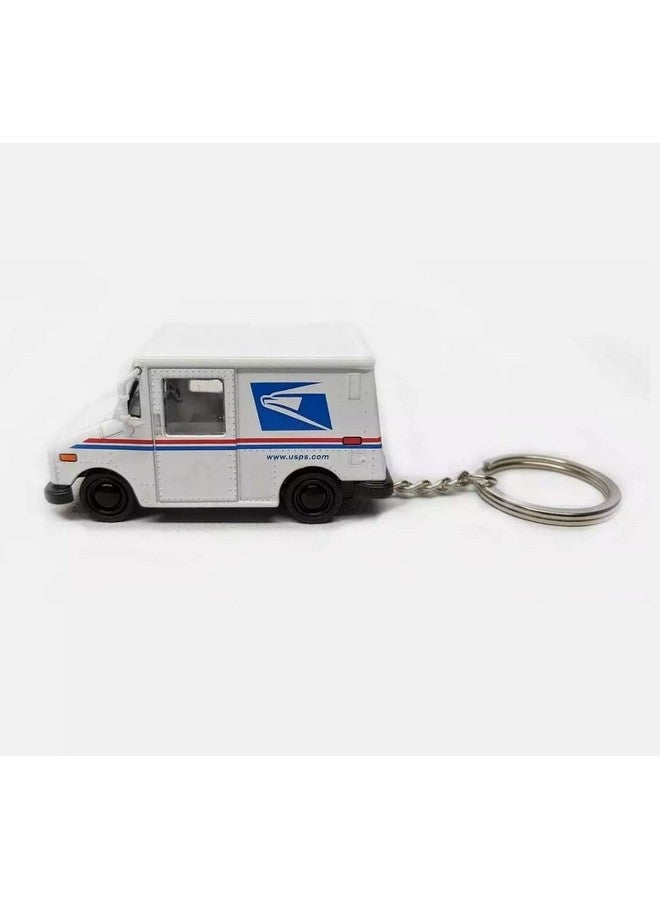 KinsFun 📬KiNSMART Die Cast 2.5 Inch United States Postal Service Truck USPS Grumman LLV 1:72 Scale 2.5in Key-Chain - Image 3