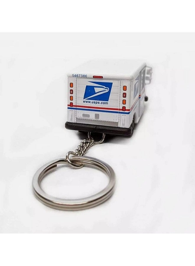 KinsFun 📬KiNSMART Die Cast 2.5 Inch United States Postal Service Truck USPS Grumman LLV 1:72 Scale 2.5in Key-Chain - Image 2