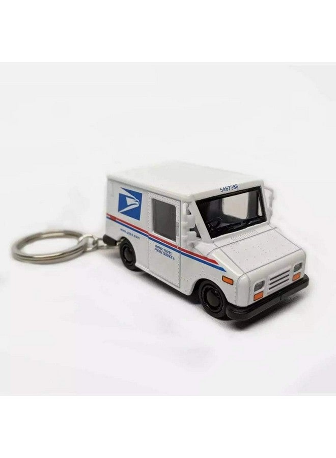 KinsFun 📬KiNSMART Die Cast 2.5 Inch United States Postal Service Truck USPS Grumman LLV 1:72 Scale 2.5in Key-Chain - Image 4