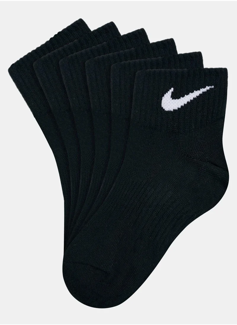 نايكي Men's Performance Quarter Socks (3 Pack)