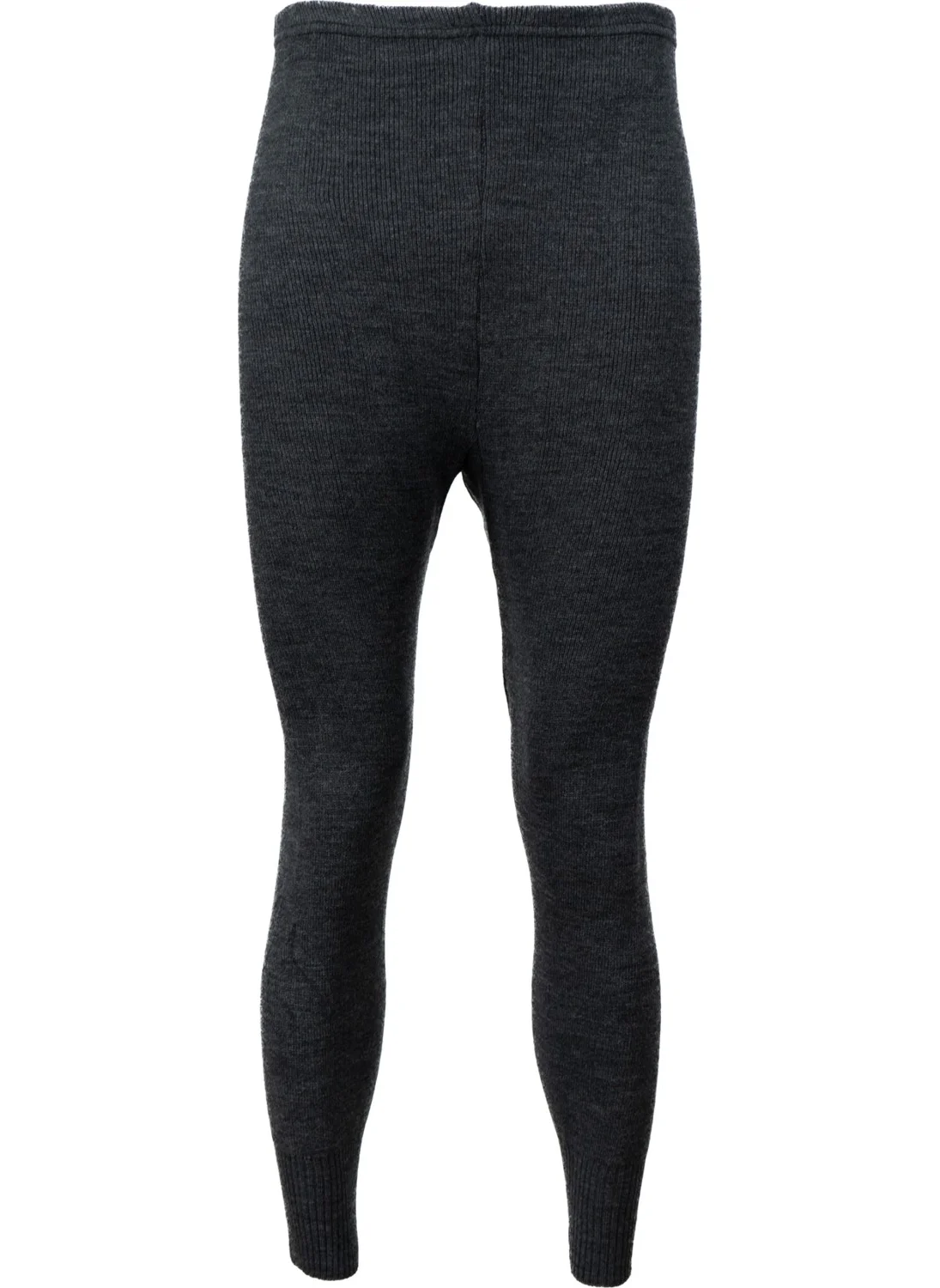 اوبلاند Men's Winter Wool Thermal Underwear Thick Knitted Solid Color Keeps Warm Comfortable Full Pattern