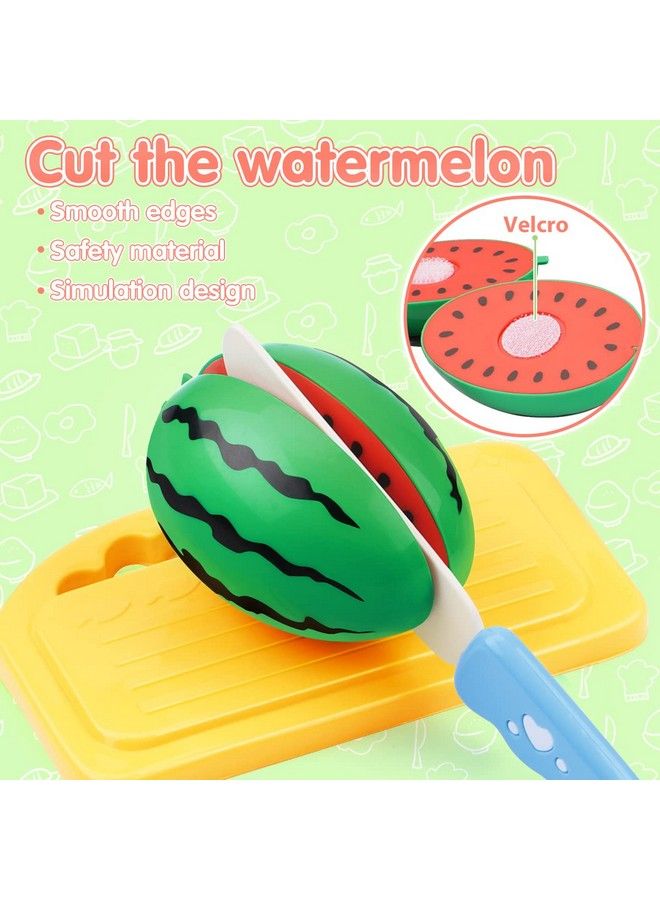 GILOBABY Play Kitchen Accessories Play Food Sets For Kids Kitchen Playset With Pots And Pans Set Cooking Utensils Preschool Learning Education Toys For Toddlers Birthday Gifts For Girls (Pink) - Image 5