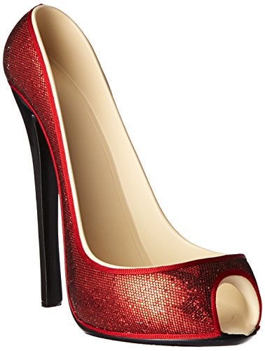 Wild Eye Designs High Heel Bottle Holder, Red Sequins - Image 4