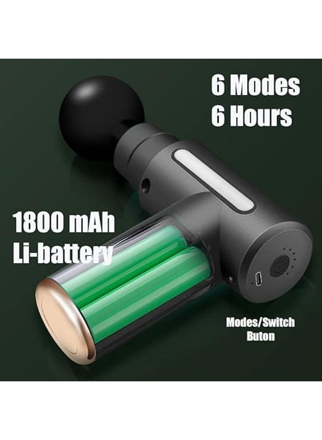 Electric muscle massage gun – rechargeable – deep and relaxing massage – for daily muscle pain relief - Image 3