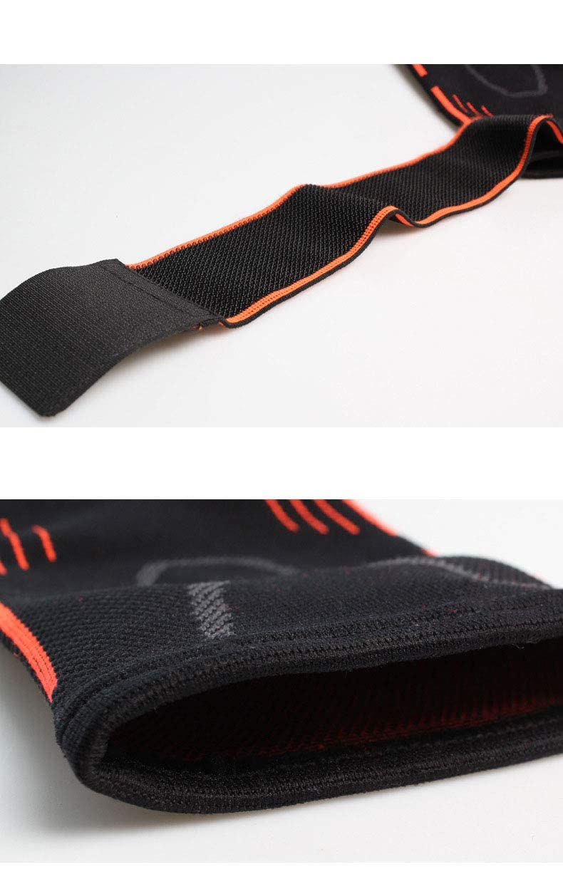 SCIENISH Elastic Elbow Sleeves Bandage Compression Elbow Support Pads for Weight Lifting Powerlifting Bodybuilding Arm Wrap Brace Strap L - Image 2