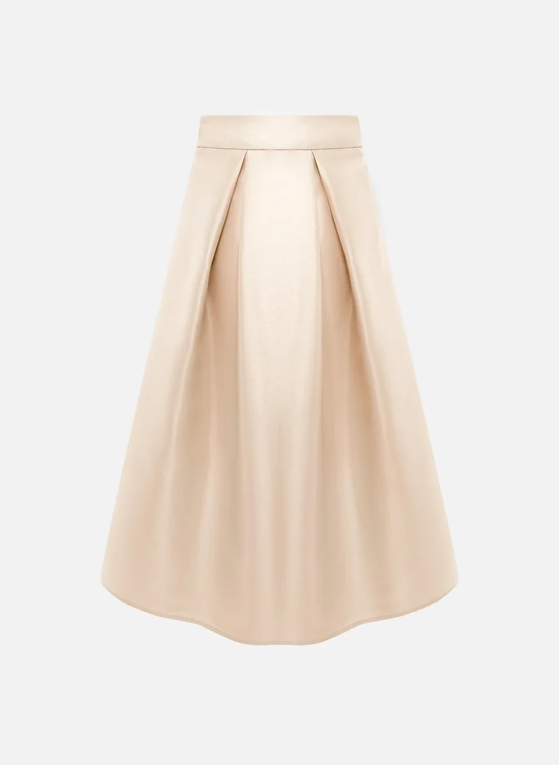 Lichi  Flared maxi skirt with large pleats for Women | Best Price UAE