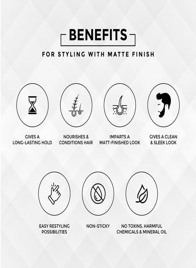 برافادو كريم تصفيف الشعر برافادو أرتيست للرجال | لمسة نهائية مطفية، ثبات قوي، وسهولة في إعادة التصفيف | يضيف كثافة وملمسًا | تركيبة مغذية غير لزجة مع الكاولين وشمع العسل وشمع الكانديليلا | 75 غرام - Image 3