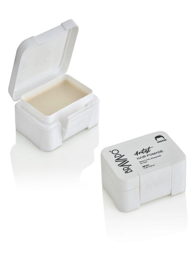 برافادو كريم تصفيف الشعر برافادو أرتيست للرجال | لمسة نهائية مطفية، ثبات قوي، وسهولة في إعادة التصفيف | يضيف كثافة وملمسًا | تركيبة مغذية غير لزجة مع الكاولين وشمع العسل وشمع الكانديليلا | 75 غرام - Image 2