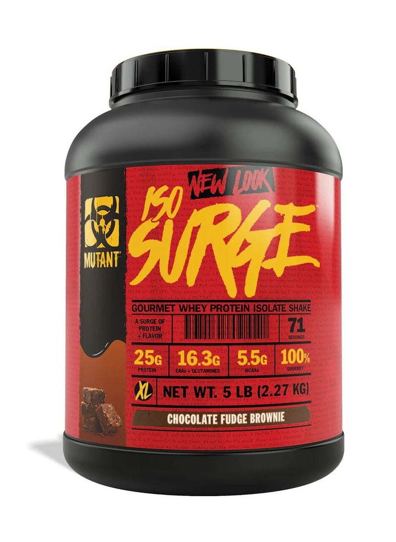 Mutant, ISO Surge Protein, 5LB, Chocolate Fudge Brownie, 71 Servings - pzsku/Z7C62EDB2A14EF8B2D448Z/45/_/1725463211/771691c9-4dac-437e-93d8-f4649250b964